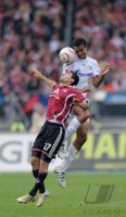 Fussball 1. Bundesliga  Saison 2010/2011: 1. FC Nuernberg - FC Schalke 04
