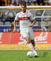 FUSSBALL, 1. BUNDESLIGA, VfB Stuttgart: DELPIERRE Einzelaktion