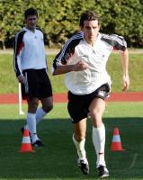 Fitnesstest der Nationalmannschaft in Hamburg