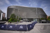 Fussball  Viertelfinal Hinspiel   CHL 25/26: Real Madrid - FC Bayern Muenchen