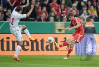 Fussball DFB Pokal Halbfinale 13/14: FC Bayern Muenchen - 1. FC Kaiserslautern
