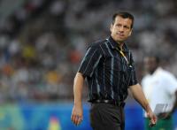 FUSSBALL  Olympia 2008   Viertelfinale  Maenner   Brasilien - Kamerun