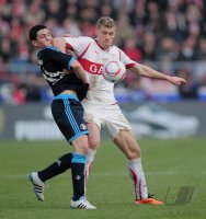 Fussball 1. Bundesliga  Saison 2010/2011:  VfB Stuttgart - FC Schalke 04