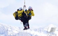 Ski Alpin Kitzbuehel 2016; Abfahrt Training Sturz Florian Scheiber (AUT)