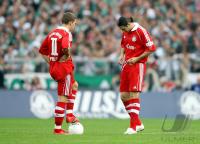 Fussball, 1. Bundesliga: Bremen - Bayern