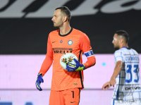 FUSSBALL SERIE A 2019/2020: Torwart Samir Handanovic (Inter Mailand)