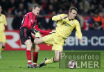 Fussball UCL: Leverkusen - Liverpool, Zweikampf
