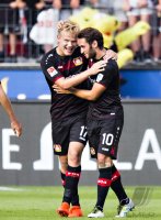 Fussball 1. Bundesliga Saison 2016/2017: Bayer Leverkusen - Hamburger SV