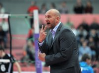 Volleyball  1. Bundesliga  10/11: Trainer  Mueller-Angstenberger (ENBW TV Rottenburg)  ENBW TV Rottenburg - SCC Berlin
