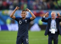 FUSSBALL WM 2018 Halbfinale: Frankreich - Belgien