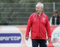 Fussball WM Quali 2006 Training Schweizer Nationalmannschaft