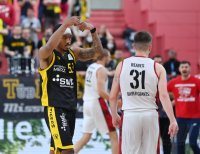 Basketball 2. Liga 21/22 Playoff Halbfinale: Tigers Tuebingen - Bayer Giants Leverkusen