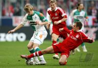 Fussball, 1. Bundesliga: Bayern - Werder