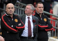 Fussball Champions League Finale 2011: Enttaeuschung bei Trainer Sir  Alex  Ferguson  (Manchester United FC)