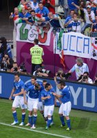 Fussball International Europameisterschaft 2012: Spanien - Italien