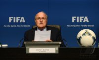 Fussball  International: FIFA Praesident Joseph S. Blatter (Schweiz)