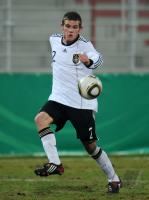 FUSSBALL LAENDERSPIEL U20: Deutschland, JUNG Einzelaktion