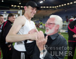 Fussball 2. Bundesliga: Bielefeld - Nuernberg, Jubel A. Roth