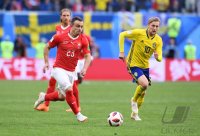 FUSSBALL WM 2018 Achtelfinale: Schweden - Schweiz