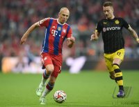 Fussball 1. Bundesliga Saison 14/15: FC Bayern Muenchen - Borussia Dortmund
