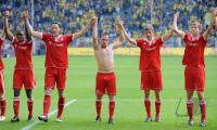 FUSSBALL  1. BUNDESLIGA:    SCHLUSSJUBEL FC Bayern Muenchen