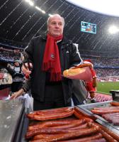 Fussball 1. Bundesliga : FCB Praesident Uli Hoeness