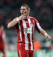Fussball Champions League: Bastian Schweinsteiger (FC Bayern Muenchen)