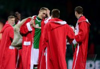 Fussball, 1. Bundesliga  Saison 2013/2014: SV Werder Bremen - Bayer 04 Leverkusen