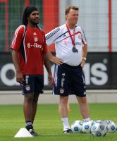 Fussball 1. Bundesliga: Training beim FC Bayern Muenchen