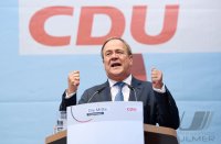 Politik, Bundestagswahl 2021 Wahlkampf CDU; Union-Kanzlerkandidat Armin Laschet