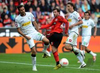 Fussball 1. Bundesliga, Saison 2012/2013:  Bayer 04 Leverkusen - Borussia Moenchengladbach