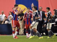 FUSSBALL 1. Bundesliga 14/15 Testspiel: Robert Lewandowski (FC Bayern Muenchen)