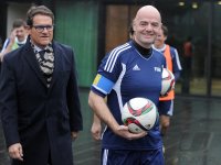 FIFA Praesident Gianni Infantino (Schweiz) erster Tag im Home of Fifa