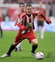 Fussball 1. Bundesliga : Bastian Schweinsteiger (FC Bayern Muenchen)
