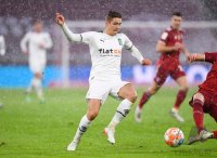 Fussball 1. Bundesliga Saison 21/22: FC Bayern Muenchen - Borussia Moenchengladbach