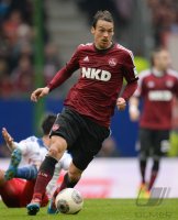 Fussball, 1. Bundesliga  Saison 2013/2014: Hamburger SV - 1. FC Nuernberg
