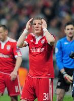FUSSBALL  International CHL 09/10:  SCHWEINSTEIGER  (FC Bayern  Muenchen)