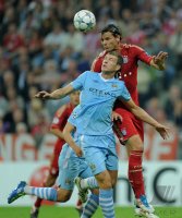Fussball CHL  Saison 2011/2012:  FC Bayern Muenchen - Manchester City