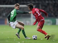 Fussball Champions League  Saison 2010/2011: SV Werder Bremen - FC Twente Enschede