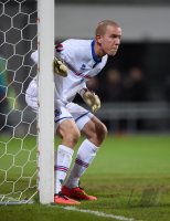 Fussball EM 2016 Quali: Torwart Hannes Halldorsson (Island)