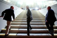 FUSSBALL 1. Bundesliga 2013/2014: FC Bayern Muenchen praesentiert den neuen Cheftrainer Josep Guardiola