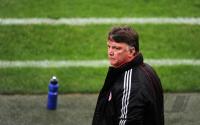 FUSSBALL  International CHL 09/10 : Trainer Louis van Gaal (FCB)