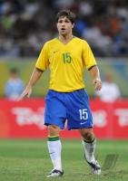 FUSSBALL  Olympia 2008   Viertelfinale  Maenner   Brasilien - Kamerun