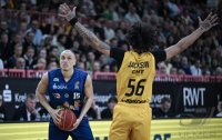 Basketball 1. Bundesliga 23/24: Tigers Tuebingen - Rostock Seawolves