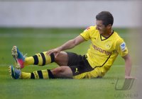 FUSSBALL 1. Bundesliga 13/14: Henrikh Mkhitaryan (Borussia Dortmund) verletzt