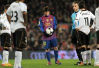 FUSSBALL International  COPA DEL REY  11/12:  Lionel Messi (Barca)