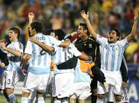 Fussball International  U 20 Halbfinale Chile - Argentinien