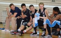 Basketball 1. Bundesliga 2013/2014 Testspiel: Kirchheim Knights - Walter Tigers Tuebingen