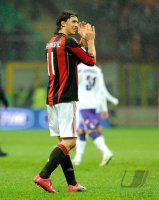 FUSSBALL SERIE A:  Zlatan Ibrahimovic (AC Mailand)