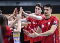 Volleyball 2. Bundesliga 25/26 Playoff Halbfinal Hinspiel, TV Rottenburg - FC Schuettorf 09
